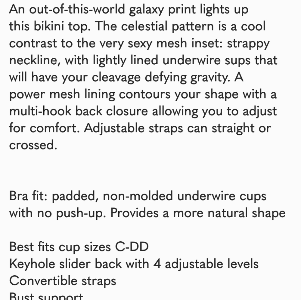 Torrid swim top - Picture 7 of 7